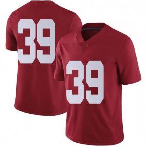 NCAA Men's Alabama Crimson Tide #41 Carson Ware Stitched College Nike Authentic No Name Crimson Football Jersey UT17A01VO